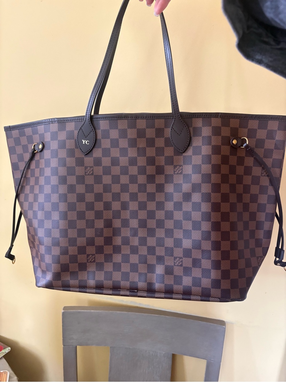 Neverfull gm Damier Ebene